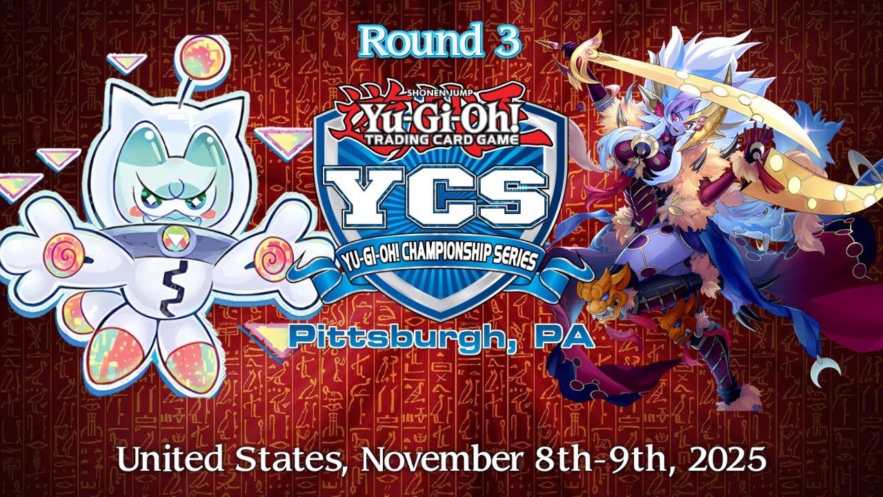 YCS PITTSBURGH │ Mitsurugi Yummy VS Lunalight │ Round 3 Yu-Gi-Oh! November 2025