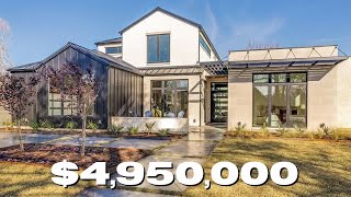 TOUR A $4.9M MODERN HOME | Texas Real Estate | Dallas, Tx | Dallas Realtor | PRESTON HOLLOW