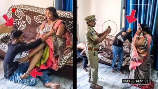 POLICE CAUGHT WOMAN RED HANDED | Aunty Romance With Young Boy | Social Awareness Video | Eye Focus