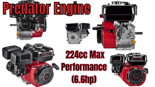 The Most Reliable & Versatile Gas Powered Engine! Predator 224cc (6.6hp)