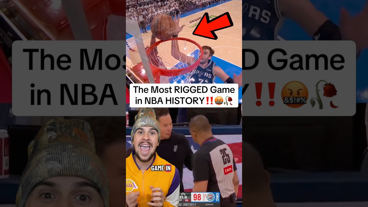 Most rigged game in NBA History😐