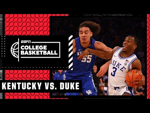 Kentucky Wildcats at Duke Blue Devils | Full Game Highlights