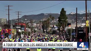 A tour of the 2026 LA Marathon course