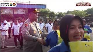 Kapolres Tuban memimpin apel kebangsaan 