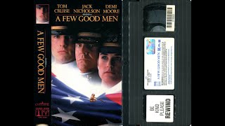 Opening To A Few Good Men Us Vhs 1993