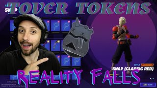 Find Tover Tokens in Reality Falls - Fortnite