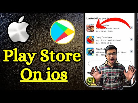 😱How To Download Google Play Store Apps on your iOS Device - Play Store ...