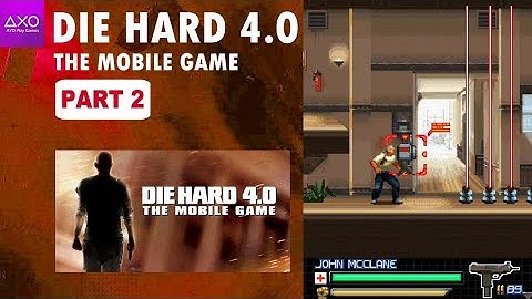 McClane & Farrell mencoba melarikan diri dari penjahat | Die Hard 4.0 | Java Game - Part 2