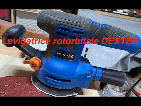 Levigatrice Orbitale Meister MES480-1 Da 480 W | Larghezza Lavoro 82 Mm, Velocità Regolabile 4000-14000 Giri/min