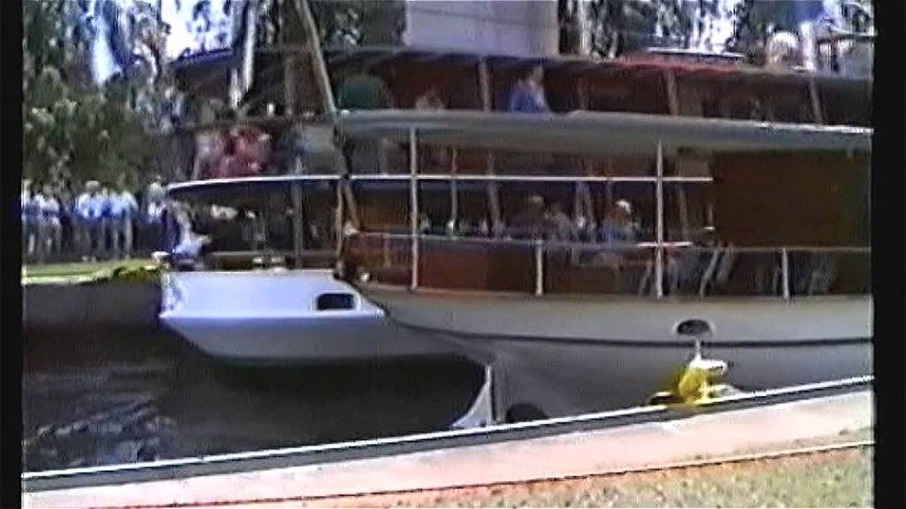 Varkaus,Taipale Canal 150 y day  in 21-07-1990, old analog video..