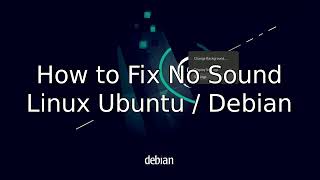 HOW TO FIX NO SOUND on Linux Ubuntu, Debian screenshot 5