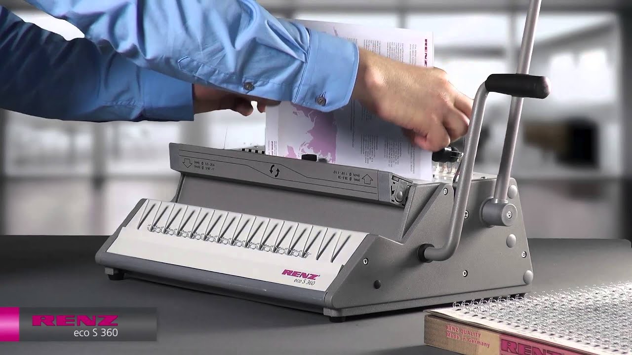 Renz Eco S 360 Wire Binder