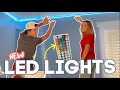 New LED Lights **Katie's Room Makeover Continues** | Jill Challenges Ryan to a Golf Contest