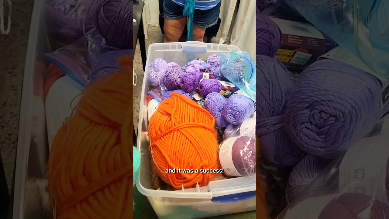 You should plan a 🧶YARN SWAP🧶 
