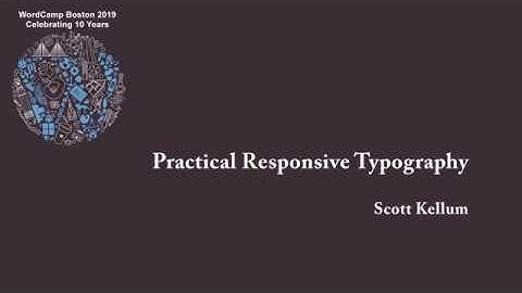 Practical Responsive Typography