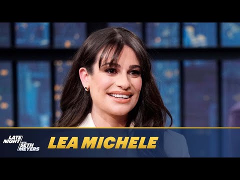 Lea michele got a gold envelope of approval from barbra streisand for funny girl