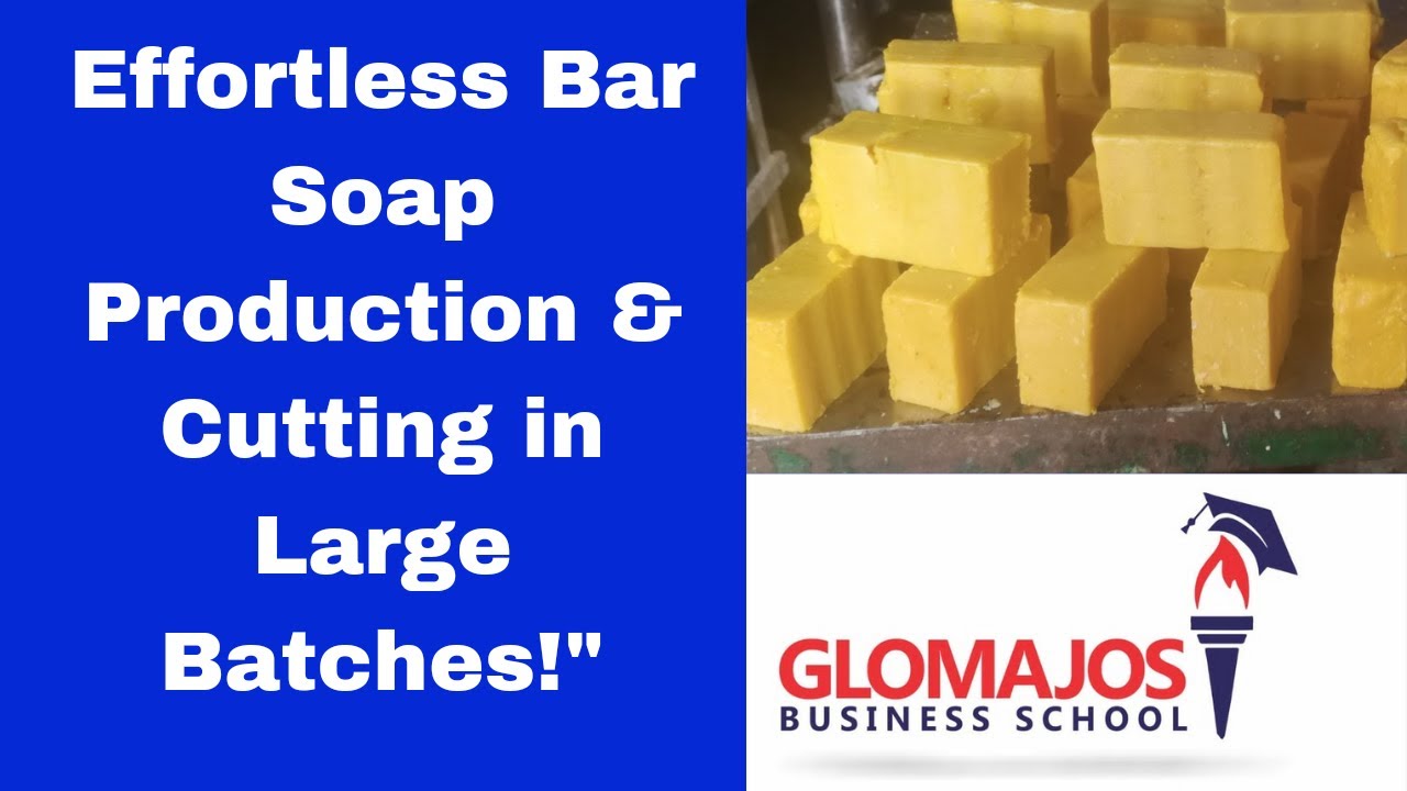 Commercial Bar Soap Production & Cutting Made Simple & Easy...