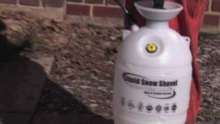 Liquid Snow Shovel Sprayer Application