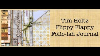 Tim Holtz Folio-ish Journal 9