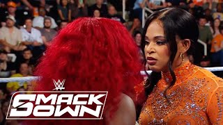 Bianca Belair, Naomi, Jade Cargill Come Face to Face | WWE SmackDown Highlights 5/30/25 | WWE on USA