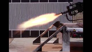 Hot Fire Test 1 - Lateral View