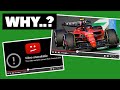 Why you cant and can share formula 1 clips