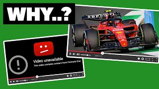 Why You Cant (and Can) Share Formula 1 Clips