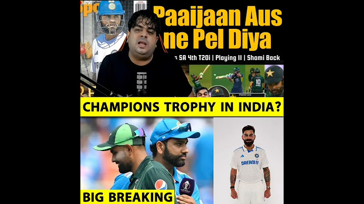 India emerges front runner to host 2025 Champions Trophy if Pakistan pull out.