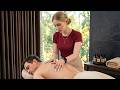 ASMR: Luxury Spa Massage for Deep Sleep (Back Scratching & Scalp Tingles)