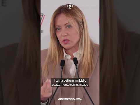 Video Meloni al G7 su Vannacci: Il femminicidio è non accettare la libertà di una donna