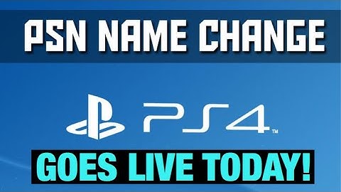HOW TO CHANGE YOUR PSN ONLINE ID STARTING TODAY!!! *PSN NAME CHANGE LIVE!*