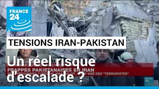 Tirs croisés entre l'Iran et le Pakistan : un réel risque d'escalade ? • FRANCE 24