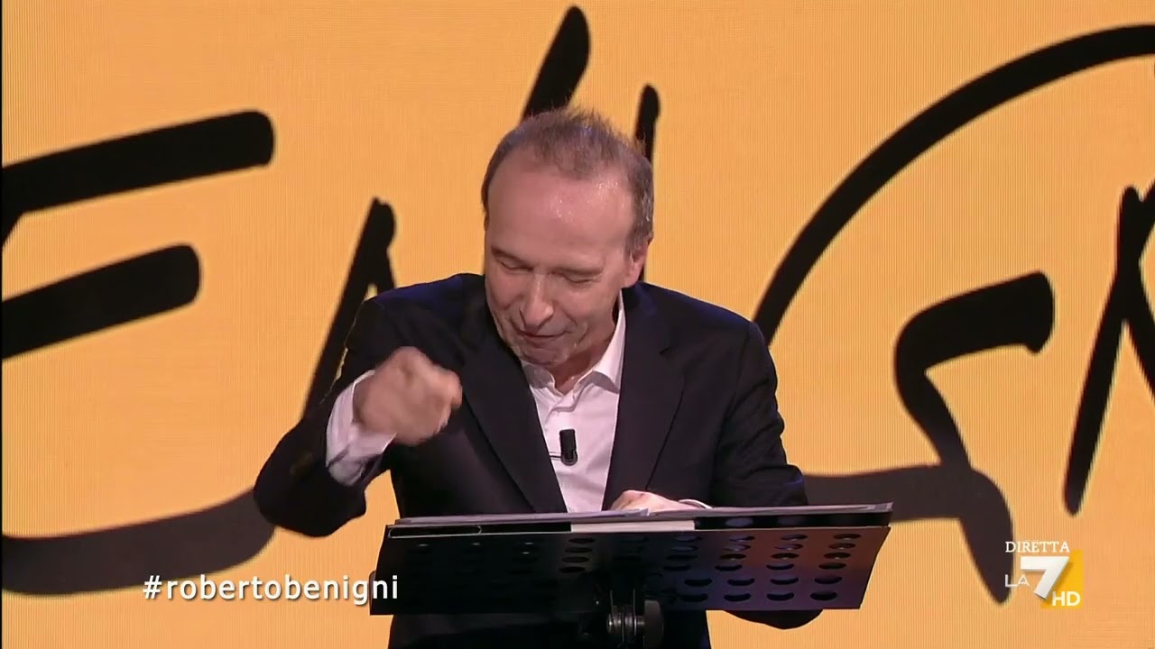 L'appello accorato di Roberto Benigni ai giovani: "Siete la generazione più istruita di sempre"