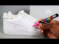 How To CUSTOMIZE SHOES With POSCA PENS! (EASY)