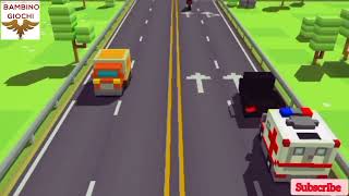 Minicraft ambulance crushing to reach the hospital || best mobile strategy Minecraft ambulance game screenshot 5