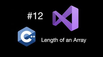 Visual Studio Code C++ | Length of an Array