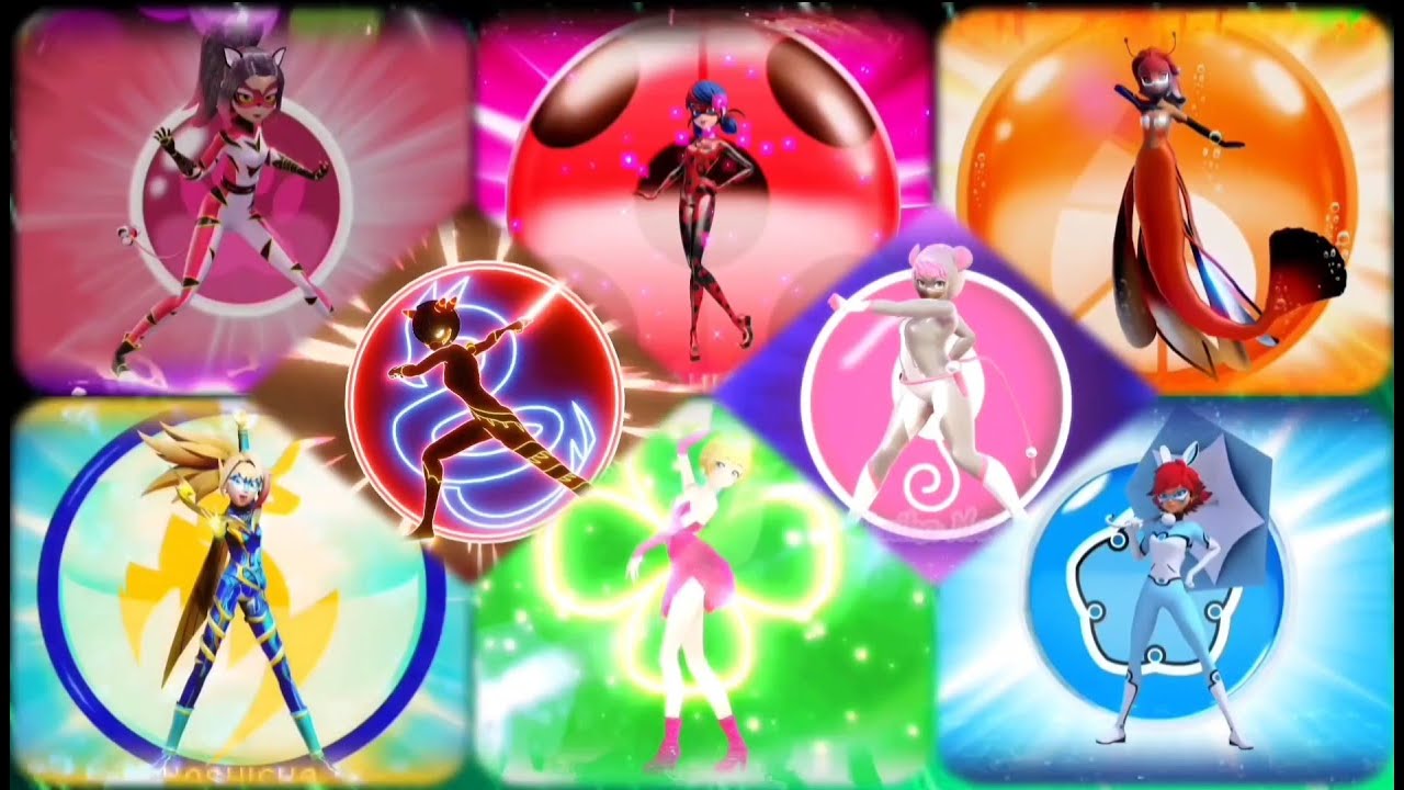 Miraculous Winx Special Group Transformation