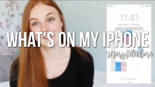 Whats on my iPhone // MaryPlethora