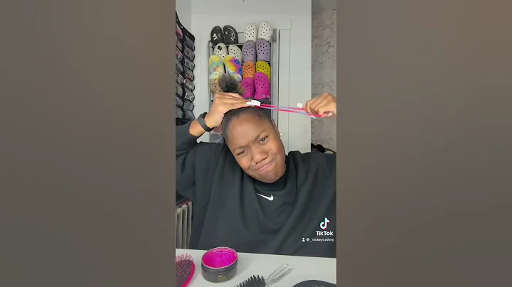 Vickey Cathey Hair tiktok goes Mad Viral 😱 #Shorts