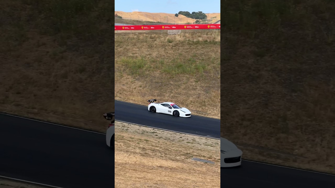 $600k Ferrari 296 GT3 vs. 458 GT3 N/A 4.5 V8! PURE SOUND! 