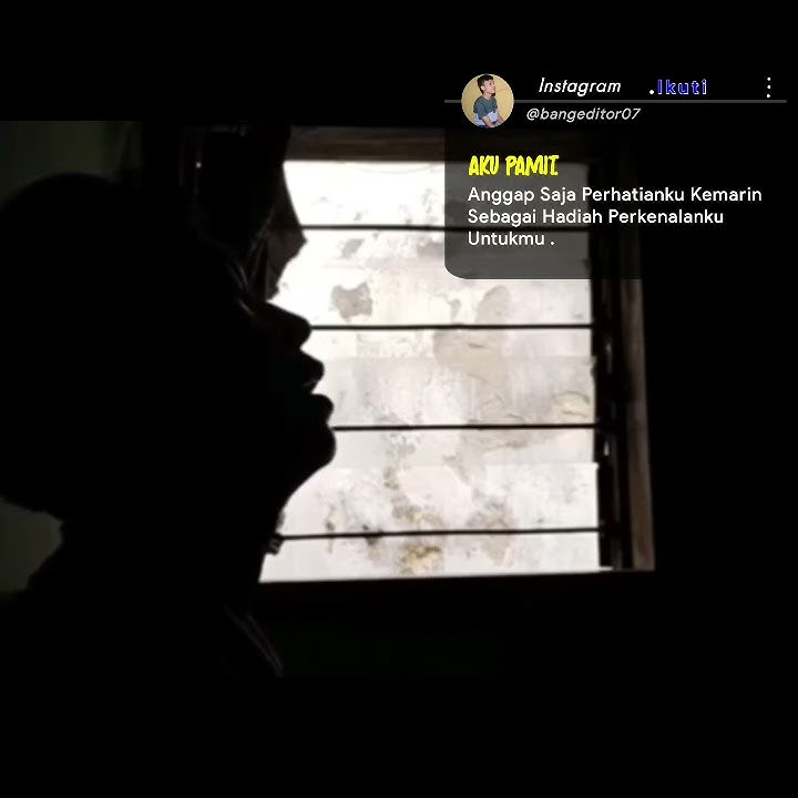 STORY WA ● AKU PAMIT || tak ingin pergi-riswandi official vidio cover