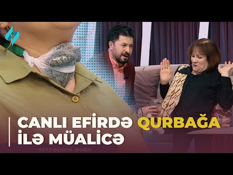 Canlı efirdə qurbağa ilə müalicə | Xeyirli axşamlar