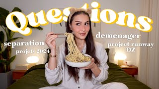 il est tard, je mange et je réponds à vos questions 🍝