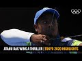 Atanu wins 65 thriller against oh jinhyek    archery tokyo2020 highlights