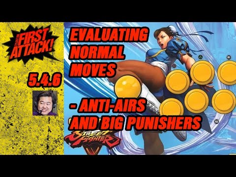 First Attack 5.4.6 - Anti-Airs and Big Punishers (Learning Street Fighter V)