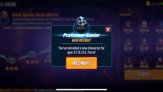 OBLIGATORY PROFESSOR X UNLOCK - Final node - Marvel Strike Force - ASMR