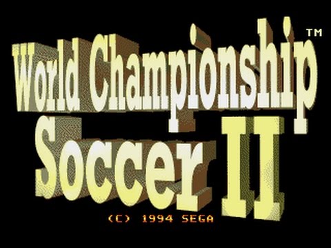 World Championship Soccer (Sega Genesis) - (Longplay) 