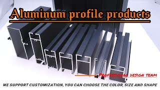 Factory Price Aluminum Profile Custom Aluminum Extrusion For Door And Windows