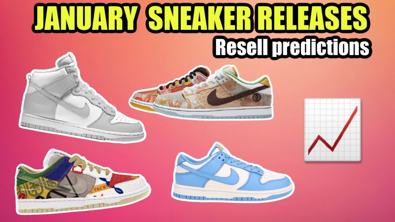 upcoming sneaker releases resell