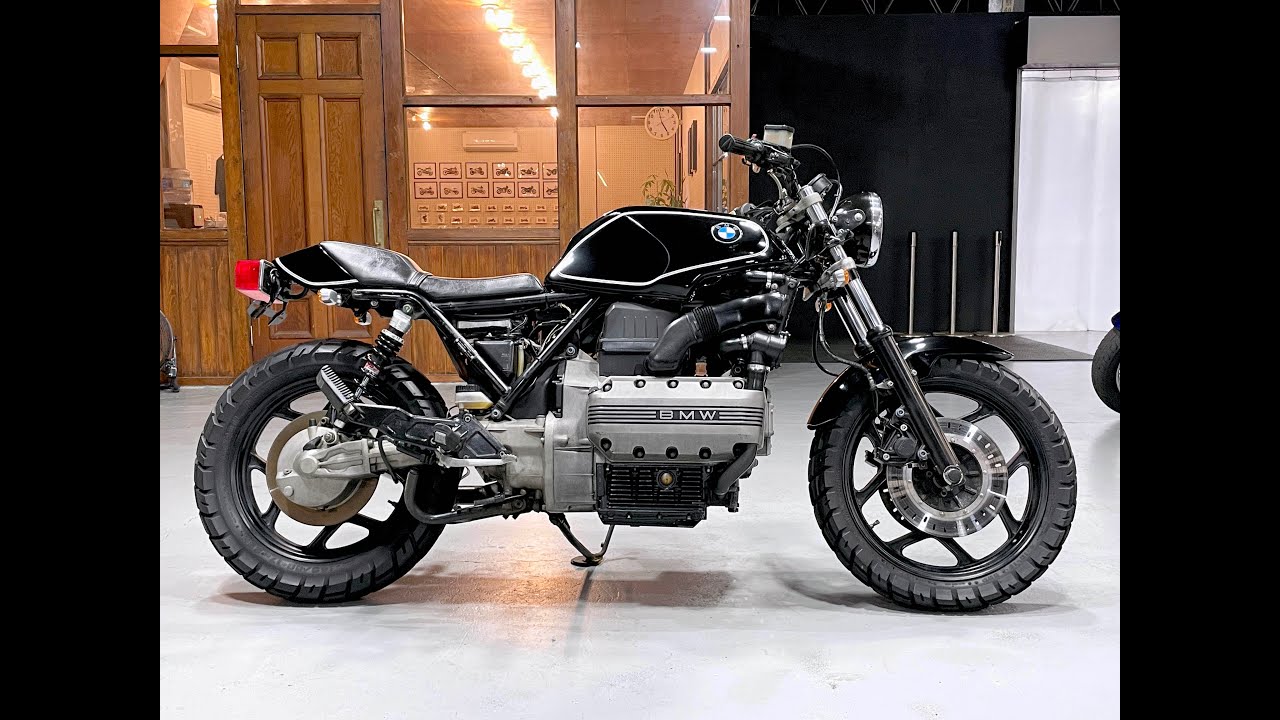 BMW】K100RS｜フルエキゾーストマフラー、YSS製リアサス、リア 